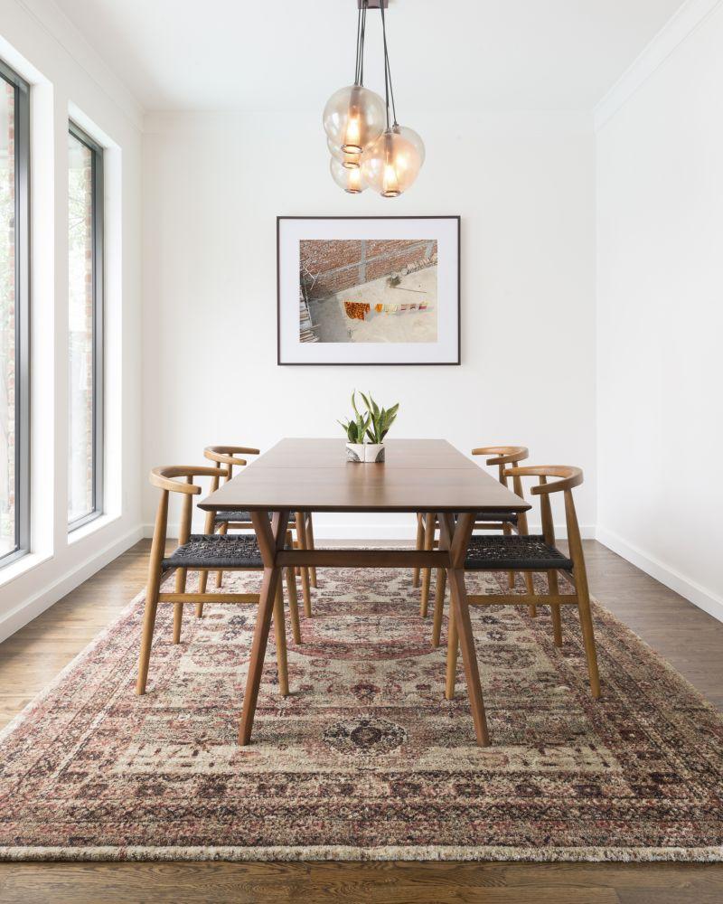 Use An Area Rug To Elevate Your Dining Room, Paneling Factory Of Virginia DBA Cabinet Factory